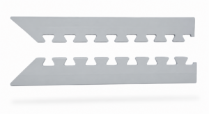 Light Grey Tile Edging Corner - Pack of 2 pcs