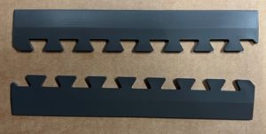 Dark Grey Tile Edging - Pack of 5