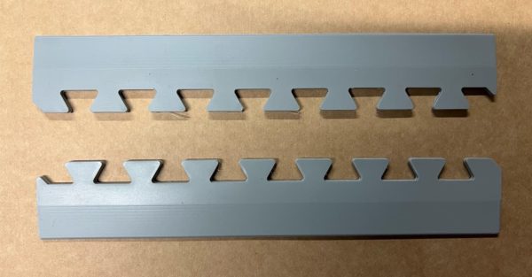Light Grey Tile Edging - Pack of 5
