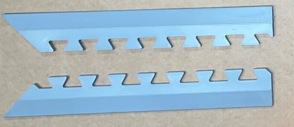 Light Grey Tile Edging Corner - Pack of 2 pcs